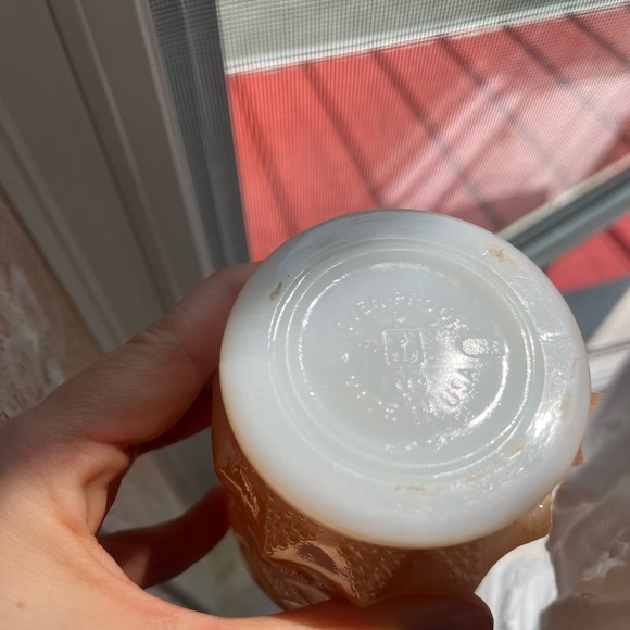 Vintage Shiny Fire King Style Mug - Picture 4 of 4